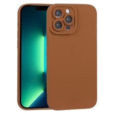 For iPhone 13 Pro Max TPU Oil-sprayed Soft Phone Case (Brown) For iPhone 13 Pro Max TPU Oil-sprayed Soft Phone Case (Brown)
