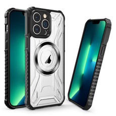For iPhone 13 Pro Max CD Texture Magsafe Phone Case(Black) For iPhone 13 Pro Max CD Texture Magsafe Phone Case(Black)