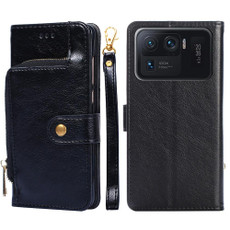 Zipper Bag PU + TPU Horizontal Flip Leather Case with Holder & Card Slot & Wallet & Lanyard For Xiaomi Mi 11 Ultra(Black) Zipper Bag PU + TPU Horizontal Flip Leather Case with Holder & Card Slot & Wallet & Lanyard For Xiaomi Mi 11 Ultra(Black)