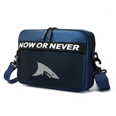 BAPASA A169 Outdoor Casual Large Capacity Laptop Messenger Bag (Blue)