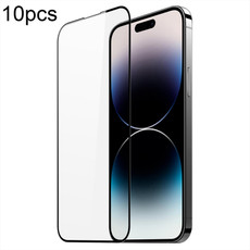 For iPhone 15 Pro Max 10pcs DUX DUCIS 0.33mm 9H Medium Alumina Tempered Glass Film