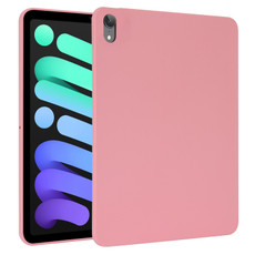 For iPad mini 6 Oil Spray Skin-friendly TPU Tablet Case(Pink)