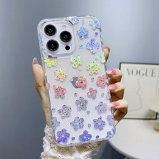 For iPhone 11 Pro Max Little Star Series Glitter Powder TPU Phone Case(Lucky Clover) For iPhone 11 Pro Max Little Star Series Glitter Powder TPU Phone Case(Lucky Clover)