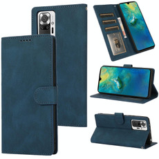 For Xiaomi Redmi Note 10 Pro Fantasy Classic Skin-feel Calfskin Texture Magnetic Buckle Horizontal Flip PU Leather Case with Holder & Card Slot & Wallet(Blue)