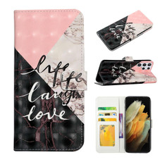 For Samsung Galaxy S22 Ultra 5G Oil Embossed 3D Drawing Leather Phone Case(Stitching Marble) For Samsung Galaxy S22 Ultra 5G Oil Embossed 3D Drawing Leather Phone Case(Stitching Marble)