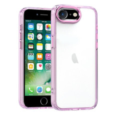 For iPhone SE 2022 / SE 2020 High Translucency Acrylic Phone Case(Pink)