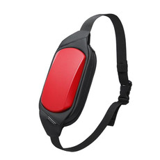 BANGE 7266 Waterproof EVA Hard Shell Crossbody Bag(Red)