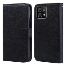 For Motorola Moto G Stylus 5G 2023 Skin Feeling Oil Leather Texture PU + TPU Phone Case(Black)