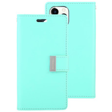 For iPhone 11 Pro MERCURY GOOSPERY RICH DIARY Crazy Horse Texture Horizontal Flip Leather Case  with Holder & Card Slots & Wallet(Mint Green) For iPhone 11 Pro MERCURY GOOSPERY RICH DIARY Crazy Horse Texture Horizontal Flip Leather Case  with Holder & Card Slots & Wallet(Mint Green)