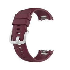 For Huawei Honor Watch GS Pro Silicone Watch Band, Size: One Size(Wine Red)