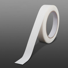 Floor Anti-slip Tape PEVA Waterproof Nano Non-marking Wear-resistant Strip, Size:2.5cm x 10m(White)