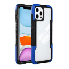 For iPhone 13 Pro Max TPU + PC + Acrylic 3 in 1 Shockproof Protective Case (Blue) For iPhone 13 Pro Max TPU + PC + Acrylic 3 in 1 Shockproof Protective Case (Blue)