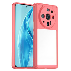 For Xiaomi 12S Ultra Colorful Series Acrylic + TPU Phone Case(Red) For Xiaomi 12S Ultra Colorful Series Acrylic + TPU Phone Case(Red)