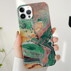 For iPhone 13 Pro Max Varnishing Water Stick PC Phone Case(Waves) For iPhone 13 Pro Max Varnishing Water Stick PC Phone Case(Waves)