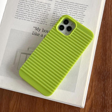 For iPhone 13 Pro Max Stripe Pattern Cooling TPU Phone Case(Green) For iPhone 13 Pro Max Stripe Pattern Cooling TPU Phone Case(Green)