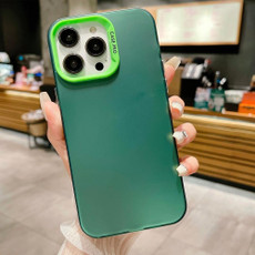 For iPhone 13 Pro Max IMD Colorful Gradient Acrylic Phone Case(Green) For iPhone 13 Pro Max IMD Colorful Gradient Acrylic Phone Case(Green)