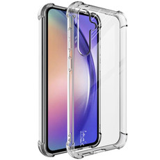 For Samsung Galaxy S23 FE 5G imak Shockproof Airbag TPU Phone Case(Transparent)