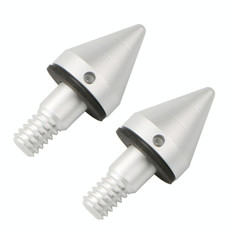 2 PCS Car Rear Anti-collision Tail Cone for Mercedes Benz Smart 2009-2014, Style:Pointed(Silver) 2 PCS Car Rear Anti-collision Tail Cone for Mercedes Benz Smart 2009-2014, Style:Pointed(Silver)
