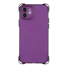For iPhone 11 Four-corner Shockproof TPU Phone Case(Purple)