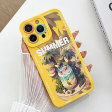 For iPhone 13 Pro Max Liquid Angel Eyes Dopamine TPU Phone Case(Mojito) For iPhone 13 Pro Max Liquid Angel Eyes Dopamine TPU Phone Case(Mojito)