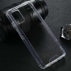 For Samsung Galaxy A51 5G Four-corner Shockproof Transparent TPU + PC Protective Case