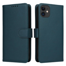 For iPhone 11 BETOPNICE BN-005 2 in 1 Detachable Imitate Genuine Leather Phone Case(Blue)