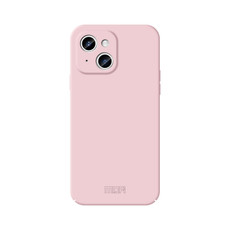 For iPhone 14 MOFI Qin Series Skin Feel All-inclusive PC Phone Case(Pink)