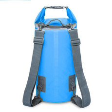 Outdoor Waterproof Dry Dual Shoulder Strap Bag Dry Sack, Capacity: 30L (Blue)