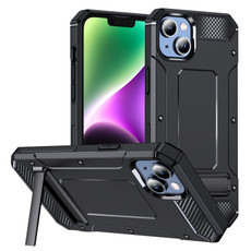 For iPhone 11 Pro Max Matte Holder Phone Case(Black) For iPhone 11 Pro Max Matte Holder Phone Case(Black)