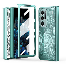 For OPPO Find N Mechanical Legend Integrated Electroplating All-inclusive Phone Case(Green) For OPPO Find N Mechanical Legend Integrated Electroplating All-inclusive Phone Case(Green)