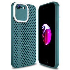 For iPhone SE 2022 / 2020 / 8 / 7 Hollow Heat Dissipation TPU Phone Case(Green)