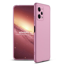 For Xiaomi Redmi Note 12 5G Global GKK Three Stage Splicing Full Coverage PC Phone Case(Rose Gold) For Xiaomi Redmi Note 12 5G Global GKK Three Stage Splicing Full Coverage PC Phone Case(Rose Gold)