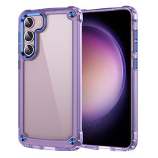For Samsung Galaxy S23 5G Skin Feel TPU + PC Phone Case(Transparent Purple) For Samsung Galaxy S23 5G Skin Feel TPU + PC Phone Case(Transparent Purple)