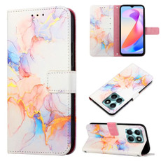For Honor X6a PT003 Marble Pattern Flip Leather Phone Case(LS004)