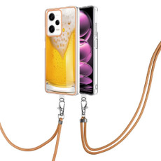 For Xiaomi Redmi Note 12 Pro 5G Global Electroplating Dual-side IMD Phone Case with Lanyard(Draft Beer) For Xiaomi Redmi Note 12 Pro 5G Global Electroplating Dual-side IMD Phone Case with Lanyard(Draft Beer)