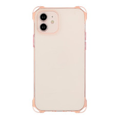 For iPhone 11 Four-corner Shockproof TPU Phone Case(Pink)