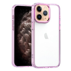 For iPhone 11 Pro Max High Translucency Acrylic Phone Case(Pink) For iPhone 11 Pro Max High Translucency Acrylic Phone Case(Pink)
