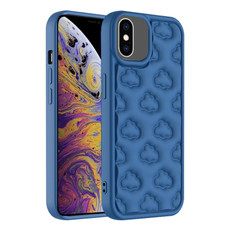 For iPhone XS Max 3D Cloud Pattern TPU Phone Case(Dark Blue) For iPhone XS Max 3D Cloud Pattern TPU Phone Case(Dark Blue)