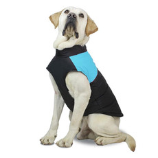 Pet Dog Cotton Vest Skit Suit, Size: 3XL, Chest: 58cm, Back Length: 50cm(Blue)