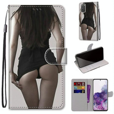 For Samsung Galaxy S20 Coloured Drawing Cross Texture Horizontal Flip PU Leather Case with Holder & Card Slots & Wallet & Lanyard(Miniskirt)
