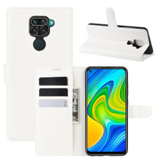 For Xiaomi Redmi Note 9/10X 4G Litchi Texture Horizontal Flip Protective Case with Holder & Card Slots & Wallet(White) For Xiaomi Redmi Note 9/10X 4G Litchi Texture Horizontal Flip Protective Case with Holder & Card Slots & Wallet(White)
