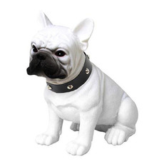 M208 Bulldog Column Wireless Bluetooth Speaker Subwoofer(White)