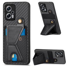 For Redmi Note 11T Pro 5G Carbon Fiber Wallet Flip Card K-shaped Holder Phone Case(Black) For Redmi Note 11T Pro 5G Carbon Fiber Wallet Flip Card K-shaped Holder Phone Case(Black)