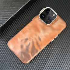 For iPhone 12 Pro 3D IMD Water Ripple TPU + Acrylic Electroplated Phone Case(Orange) For iPhone 12 Pro 3D IMD Water Ripple TPU + Acrylic Electroplated Phone Case(Orange)