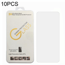 For Cubot C30 10 PCS 0.26mm 9H 2.5D Tempered Glass Film