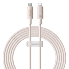 Baseus USB-C / Type-C to 8 Pin 20W Fast Charging Data Cable, Cable Length:2m(Pink)