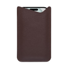 For 6.7-6.9 inch Simple Open Clutch Bag Universal Nappa Pattern Leather Phone Case(Coffee) For 6.7-6.9 inch Simple Open Clutch Bag Universal Nappa Pattern Leather Phone Case(Coffee)