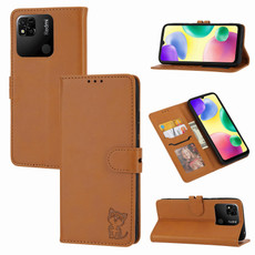 For Xiaomi 13T / Redmi K60 Ultra Embossed Happy Cat Pattern Flip Leather Phone Case(Yellow) For Xiaomi 13T / Redmi K60 Ultra Embossed Happy Cat Pattern Flip Leather Phone Case(Yellow)