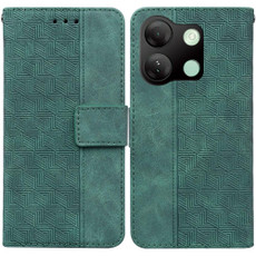 For Infinix Smart 7 HD Geometric Embossed Leather Phone Case(Green) For Infinix Smart 7 HD Geometric Embossed Leather Phone Case(Green)