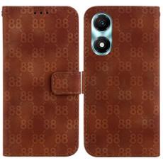 For Honor X5 Plus / Play 40C Double 8-shaped Embossed Leather Phone Case(Brown) For Honor X5 Plus / Play 40C Double 8-shaped Embossed Leather Phone Case(Brown)